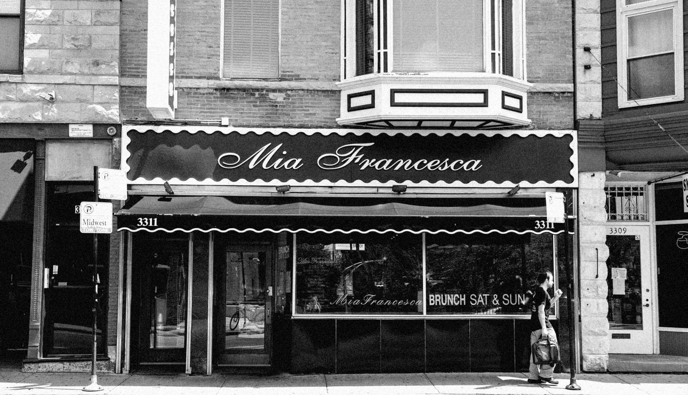 Mia Francesca Restaurant Photograph